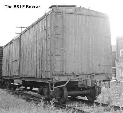 1908 B&LE Wooden Boxcar